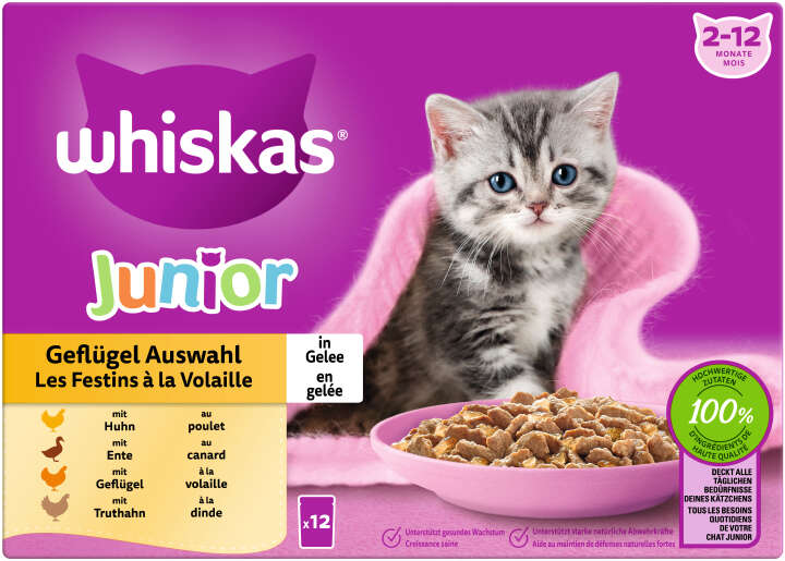whiskas KatzenNassfutter Portionsbeutel Mul raiffeisenmarkt.de